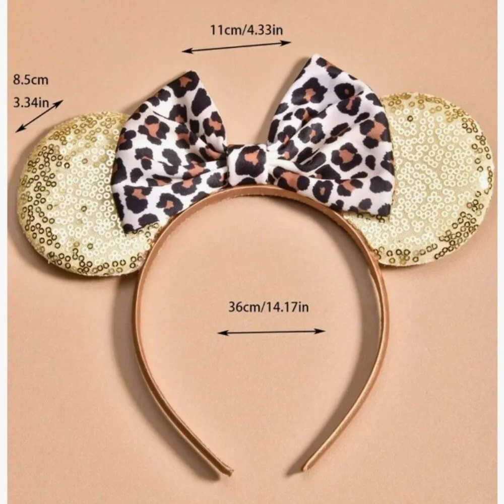 Leopard Minnie Mouse Ears